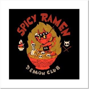 Spicy Ramen Club Posters and Art